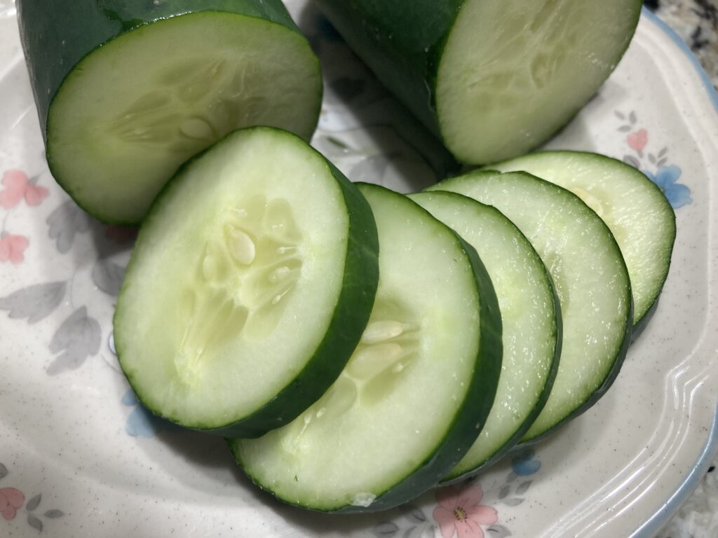 Slice regular Cucumber