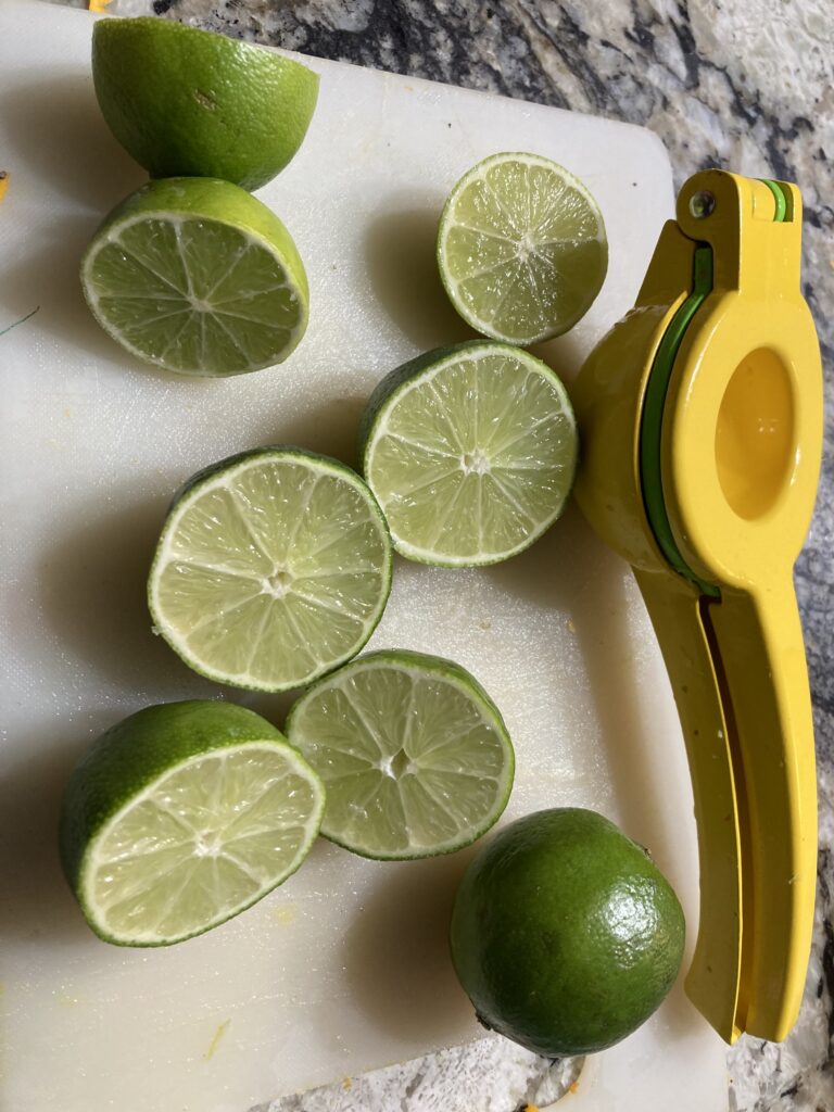 Key lime slice