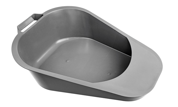 Fracture bedpan gray