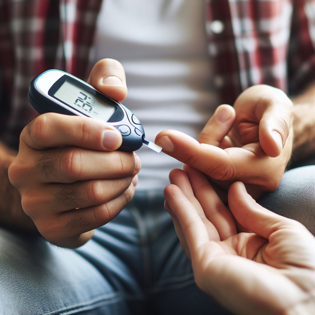 Monitoring Blood sugar level in type 2 Diabetes