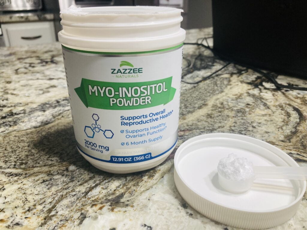 The powder myo-Inositol I use, its tasteless