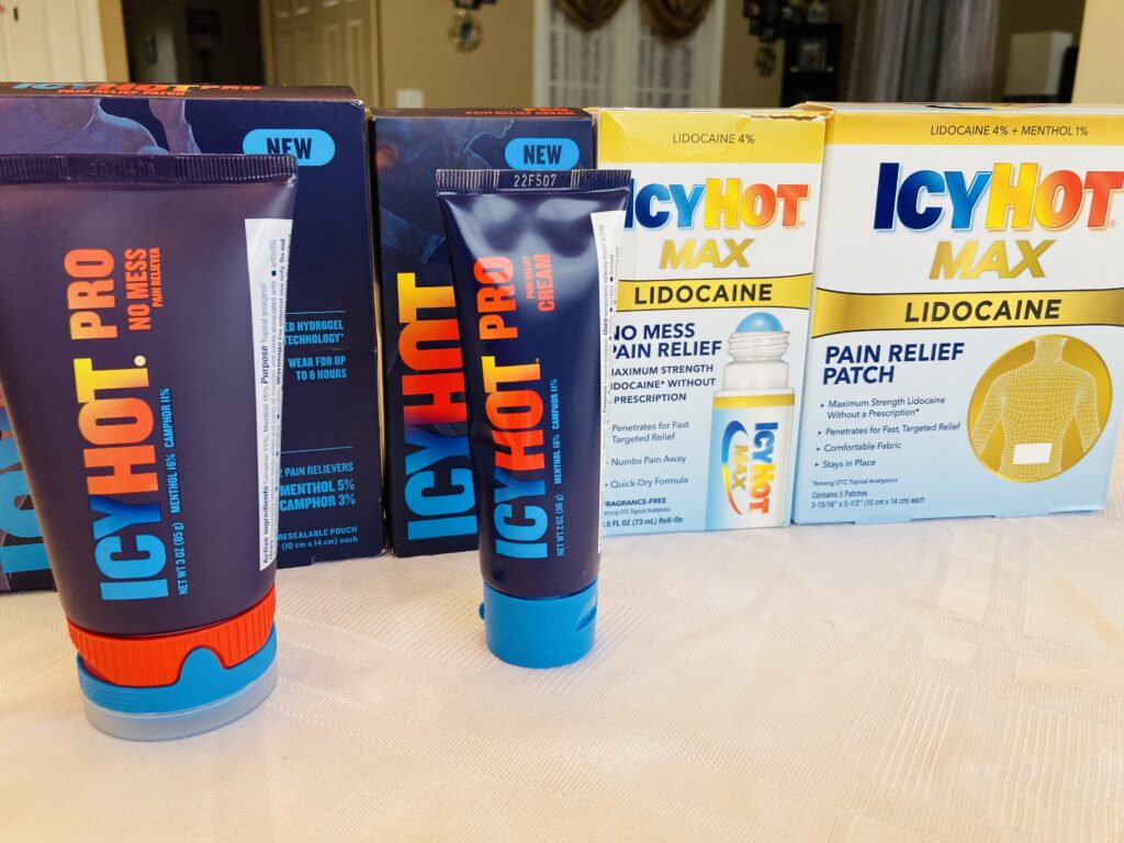Icyhot pro vs icyhot max, 2 topical pain relief
