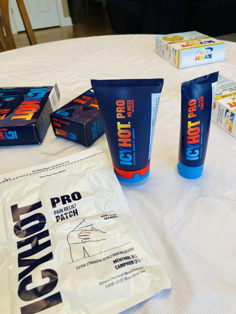 Icyhot pro patch and cream