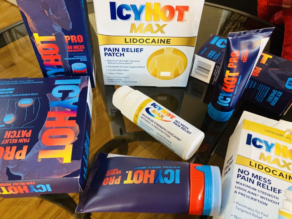 variety of IcyHot products