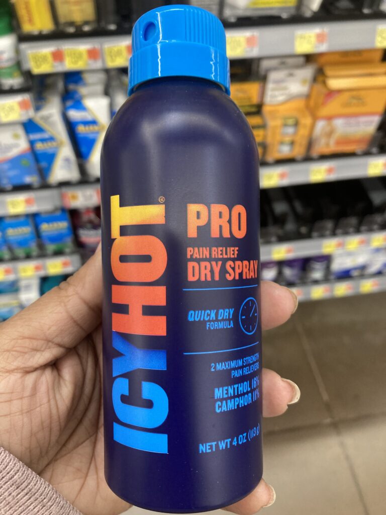 IcyHot pro spray