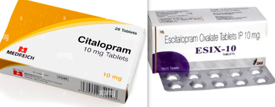 Citalopram 10mg tablets and Escitalopram Oxalate Tablets 10mg