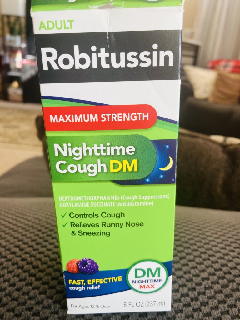 dextromethorphan one of the ingredient in Robitussin