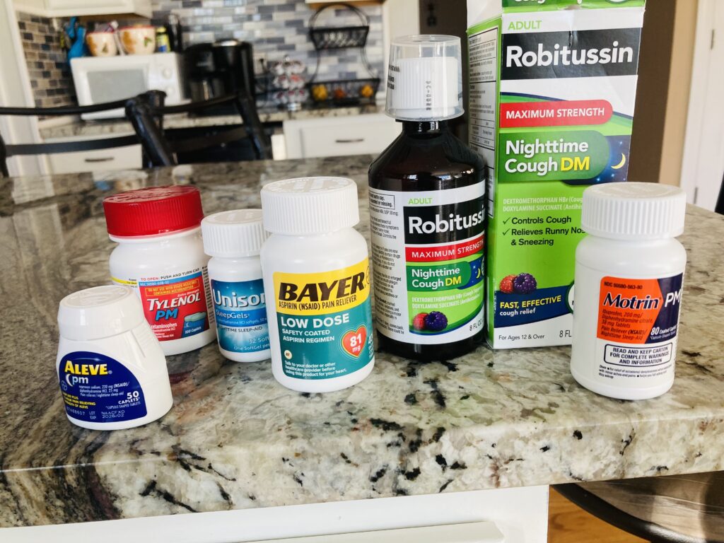 Common Over the counter medications
