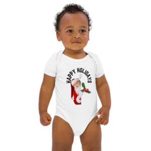 Organic cotton baby bodysuit