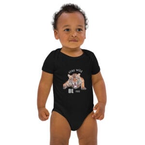 Organic cotton baby bodysuit