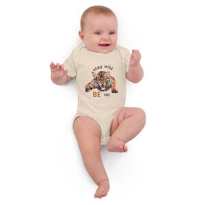 Organic cotton baby bodysuit